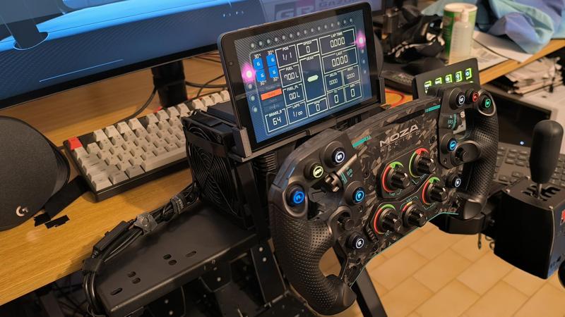 Moza R5, R9, R12 Universal Hud / Phone Holder