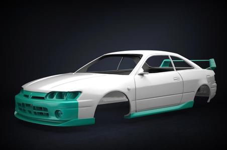 Toyota Levin AE 101 body kit. 3d print files.