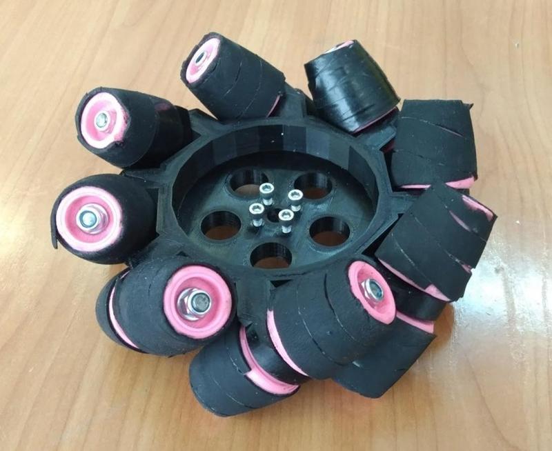 Mecanum Wheel for Tetrix Hubs