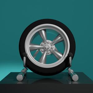 American racing Torque style rims 1/64