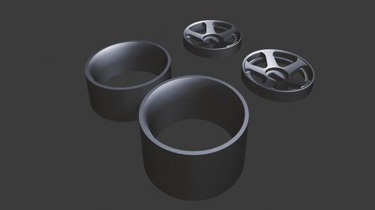 Rotiform NUE AWD 20mm 2part