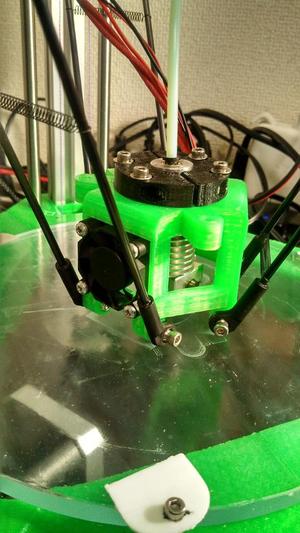 Raised platform for 3DR Simple and E3Dv6 hot end