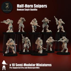 Roman Saytr Half-Horn Sniper Herd - Presupported