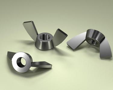 Wingnut M8 created in PARTsolutions