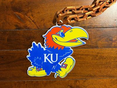 Kansas Jayhawks Oversized Necklace Logo