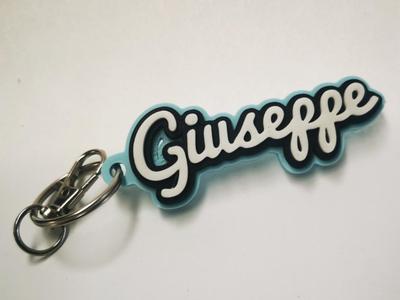 Customized Keychain Giuseppe