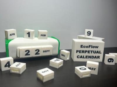 EcoFlow Perpetual Calendar case