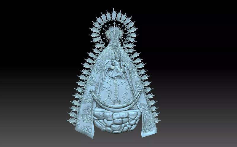 the Virgin Mary and Jesus