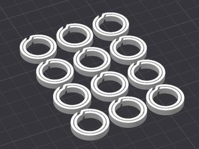 Ring For Attaching Chain to pendants