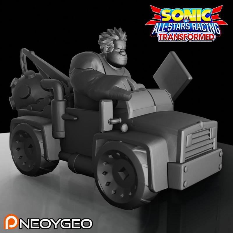 WRECK IT RALPH - SONIC & ALL-STARS RACING TRANSFORMED