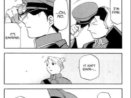 FMA Roy Mustang tears