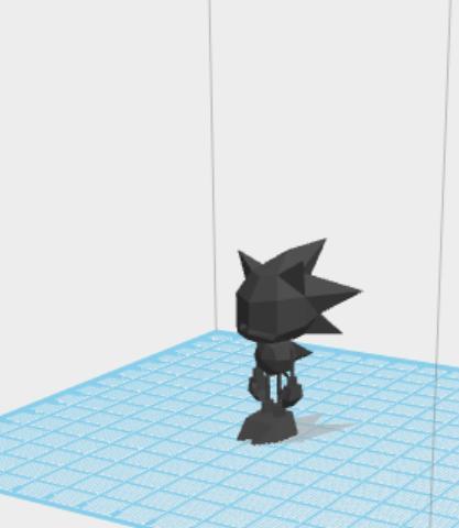 Sonic the hedgehog 3D model