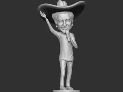 Kishore kumar Miniature