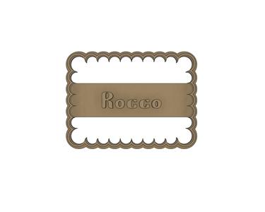 Cookie cutters Petit Beurre name Rocco