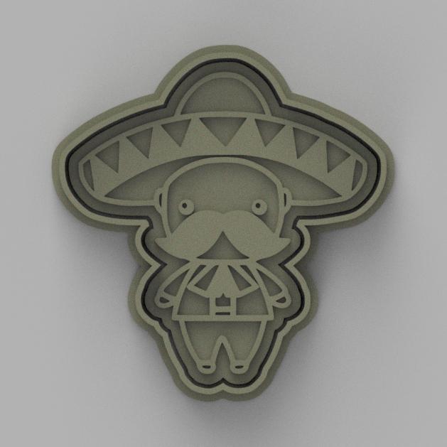 MARIACHI CUTTER + MARIACHI STAMP / MARIACHI CUTTER + STAMP
