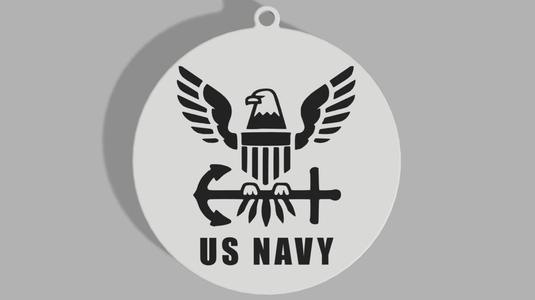 United States Navy - Christmas Ornament