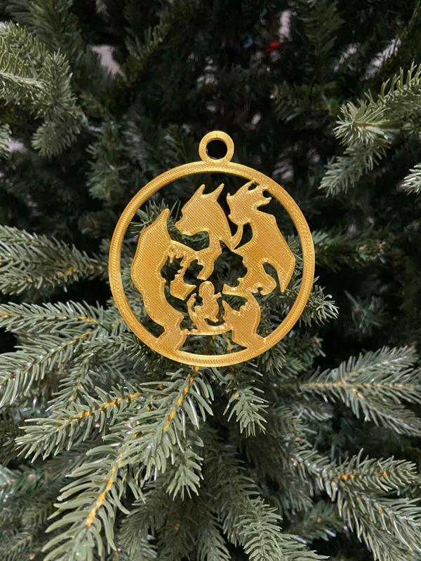 Christmas Sphere Pokemon Charizard