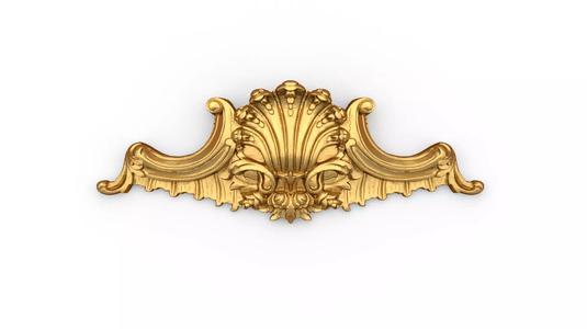 Classic carved decor ornament 510