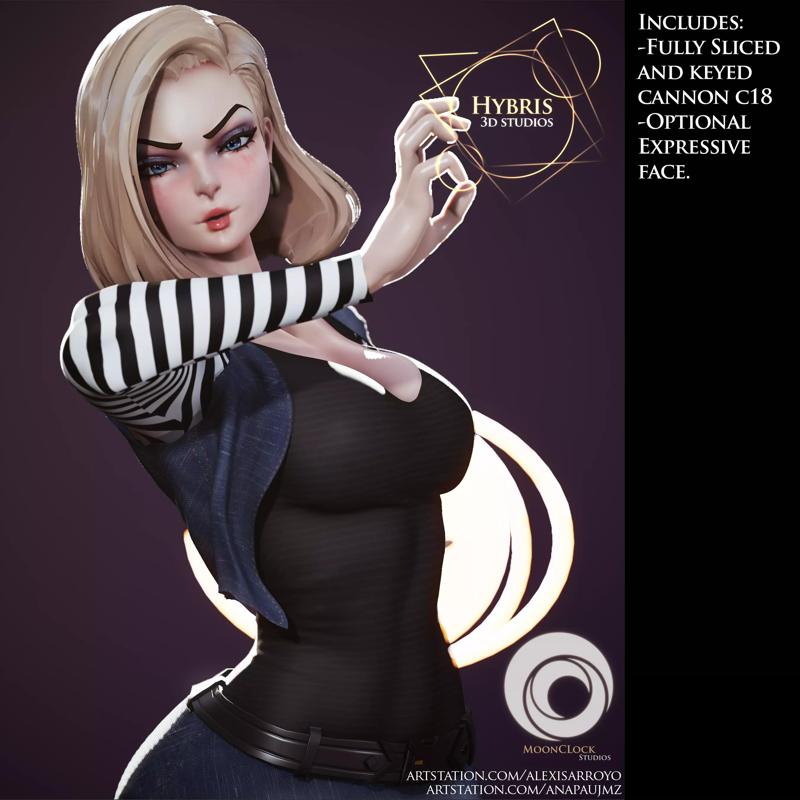 Dragon Ball Cannon C18