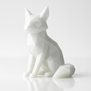 Low-poly Fox is a geometric figurine for 3D printing.