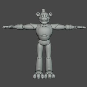 FIVE NIGHTS AT FREDDY'S Glamrock Freddy FILES FOR COSPLAY OR ANIMATRONICS