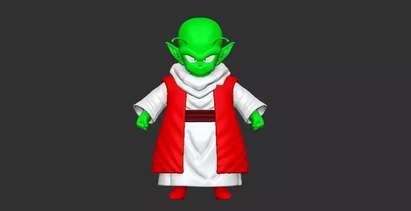 Dende - Dragon Ball - 3d model - Print - Split part