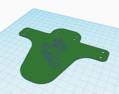 Mudguard Santa Cruz Hand