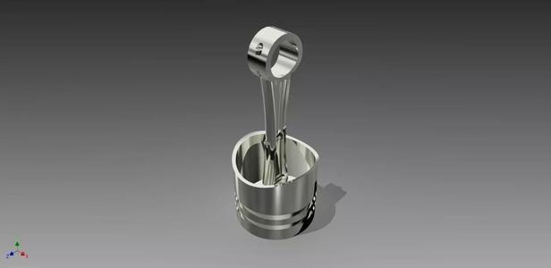 Piston Head Pendant