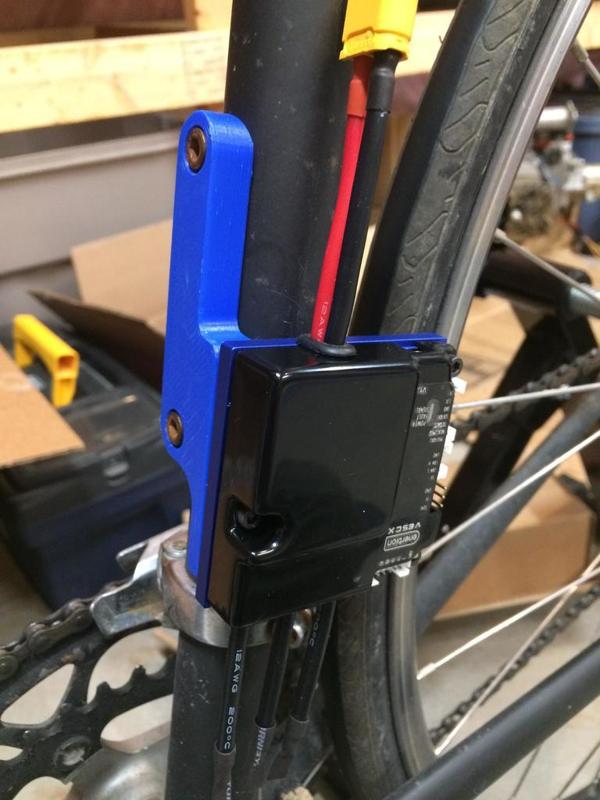 VESC-X Seat tube mount