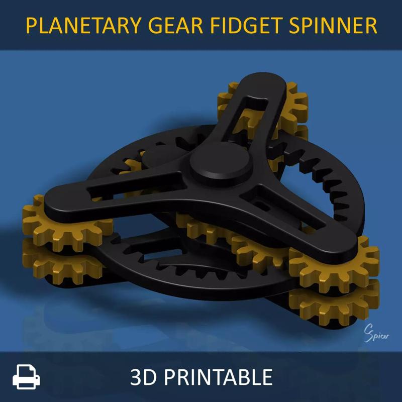 Planetary Gear Fidget Spinner