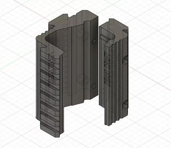 Triple rail for Desert Eagle by Tokyo Marui
