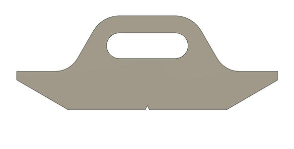 Tray Handle Router Template