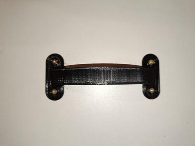 Cupboard door handle 4 screws