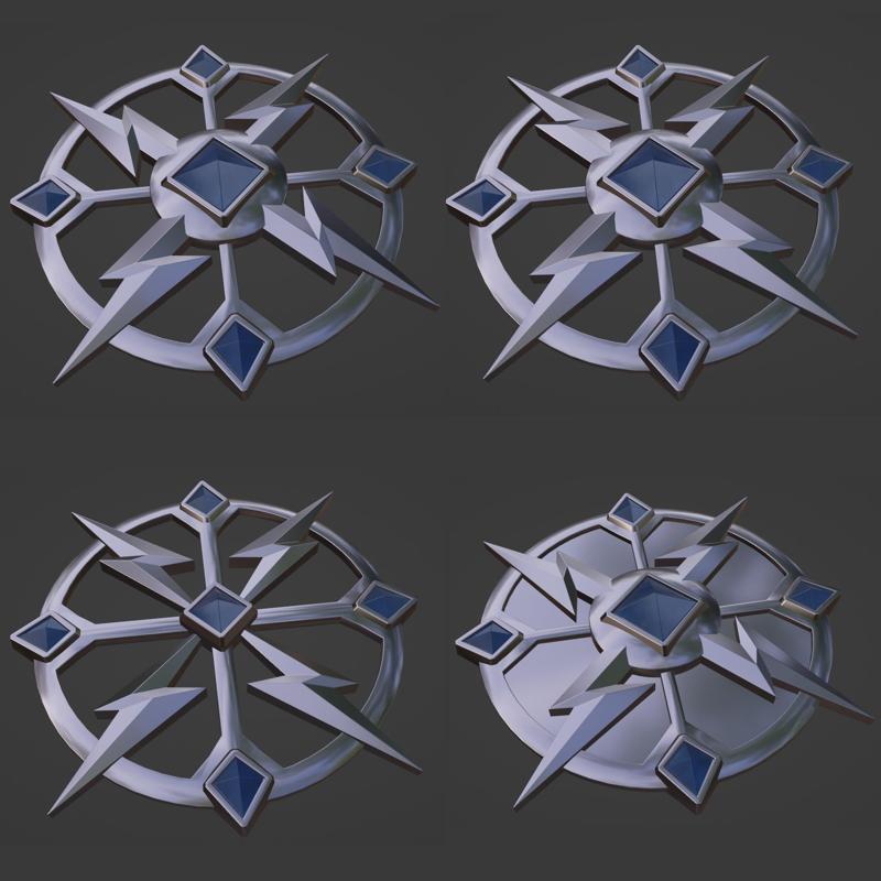 Critical Role Yasha Kord Badge Cosplay Prop