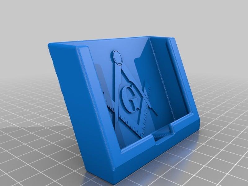 Masonic Phone Stand