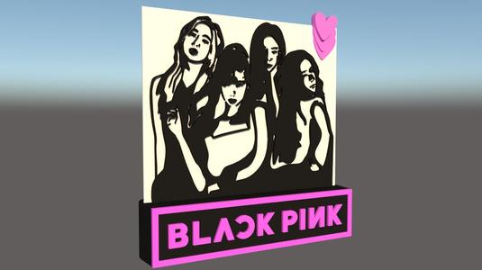 Black Pink Deco