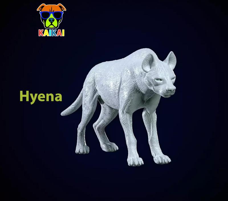 Hyena model - hyena statue Urban vibes