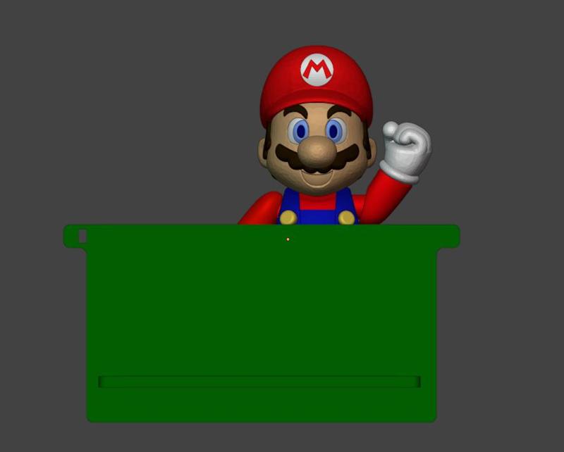 Suporte Mario Bros phone and headset holder -  #PHONESXCULTS