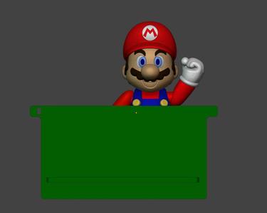 Suporte Mario Bros phone and headset holder -  #PHONESXCULTS