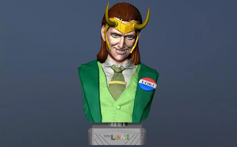 President Loki Bust - DisneyPlus Version