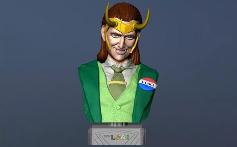 President Loki Bust - DisneyPlus Version