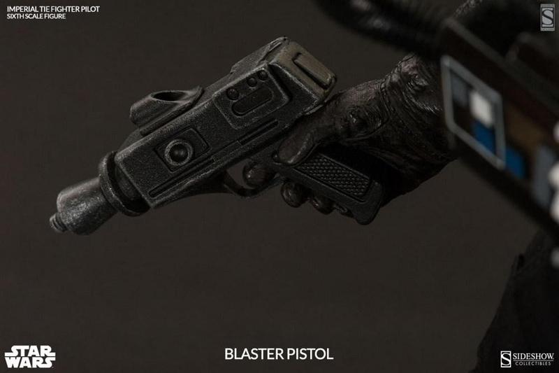 Tie Pilot Blaster (Based on Sideshow's which is based on Kenner's 80's)