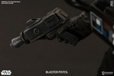 Tie Pilot Blaster (Based on Sideshow's which is based on Kenner's 80's)