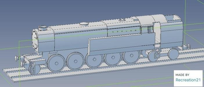 Bulleid Q1 loco variations 2-10-4T and 4-6-4T and  4-8-4T Boiler type C 1/148 scale