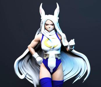 Miruko3D hero of legends person statue