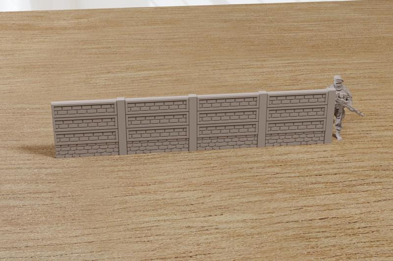 Eastern European Concrete Wall – Civilian Suburban & Village