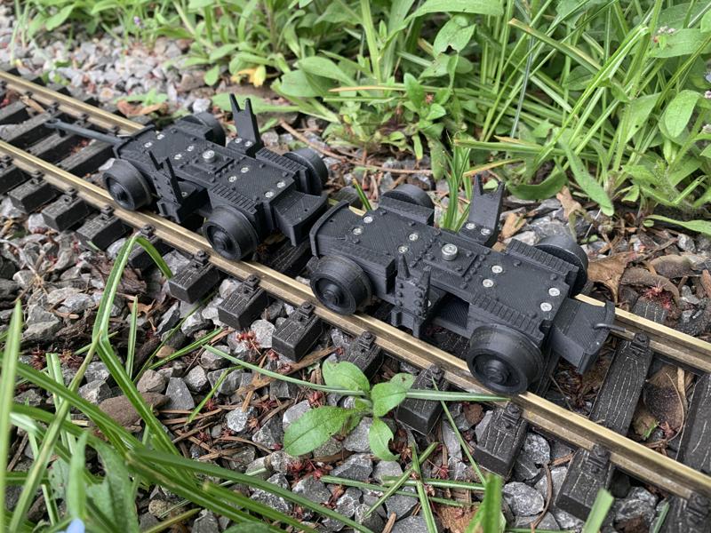 Track G/IIm rolling block for track 2/II wagons
