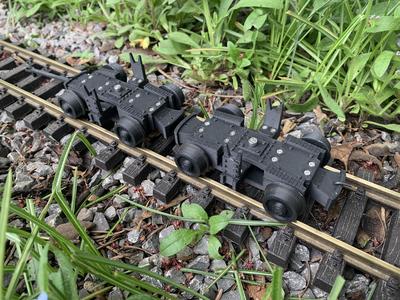 Track G/IIm rolling block for track 2/II wagons
