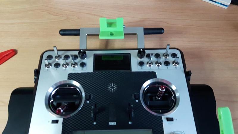 FPV Monitor support mount for Taranis X9E