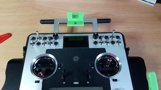 FPV Monitor support mount for Taranis X9E